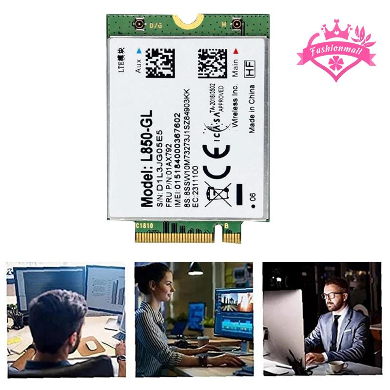 Thẻ wifi l850 gl + 2 Mô Đun ngff m.2 Thay Thế Cho lenovo thinkpad t580 x280 l580 t480s t480 p52s