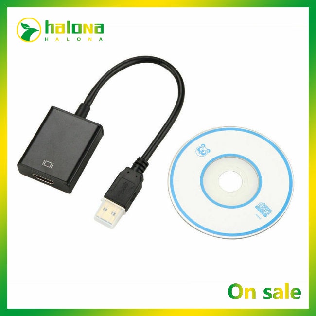Halo Cáp Chuyển Đổi usb 3.0 Sang hdmi 1080p Cho pc laptop hdtv tv