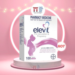 Viên uống ELEVIT Bầu Úc bổ sung Vitamin C, D3, Axit Folic 100 viên [2026]