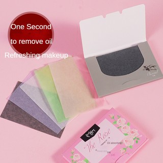 Set 100 giấy thấm dầu cho da mặt kèm 100 giấy thấm dầu tiện dụng