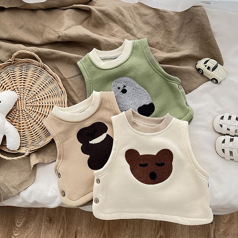 Áo gấu dài tay Babyshop88 cho bé trai bé gái M27.10.23-4