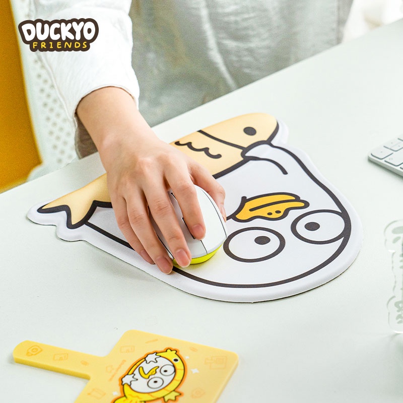 Miếng Lót Chuột Có Đệm Tay Laptop PC Họa Tiết Hình Thú Cute Siêu Êm
