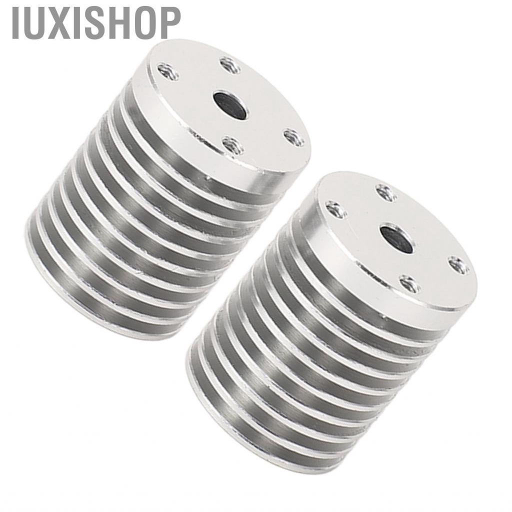 Iuxishop 3D Printer Heatsink Replacement Fine Processing M2.5x4 Screw Hole M7 Thread Hotend Aluminum Alloy for Industrial Use