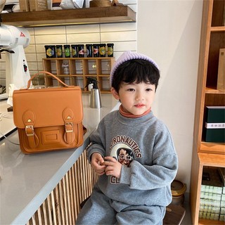 Balo Da PU Đa Năng Phong CáCh Retro Cho Bé