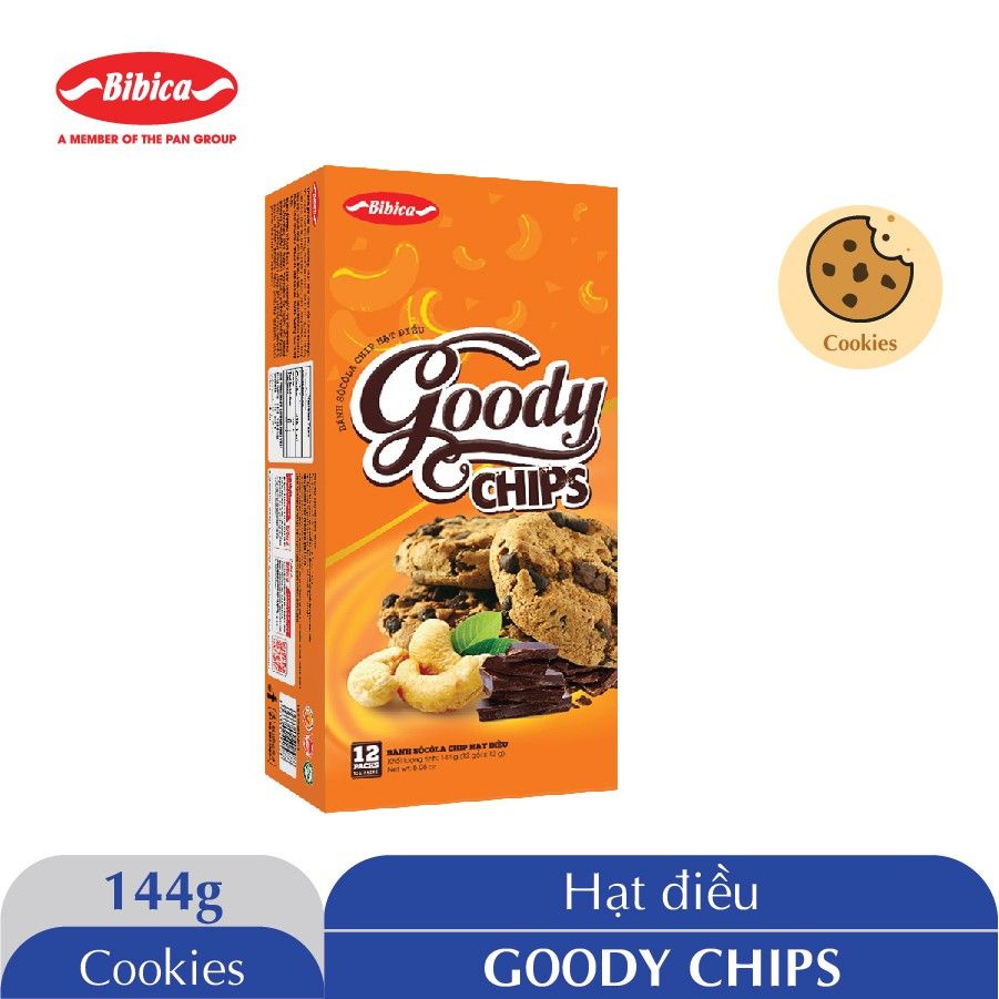 Bánh Goody Chip Dừa Bibica 144g Quà Tết, Gói Quà Tết Shopbethienkim