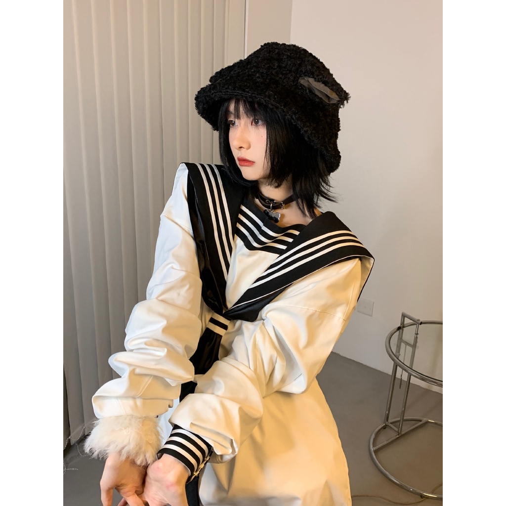 Mũ Tai Bèo Phủ Lông Cừu Giữ Ấm Mùa Đông Thời Trang Dành Cho Nữ