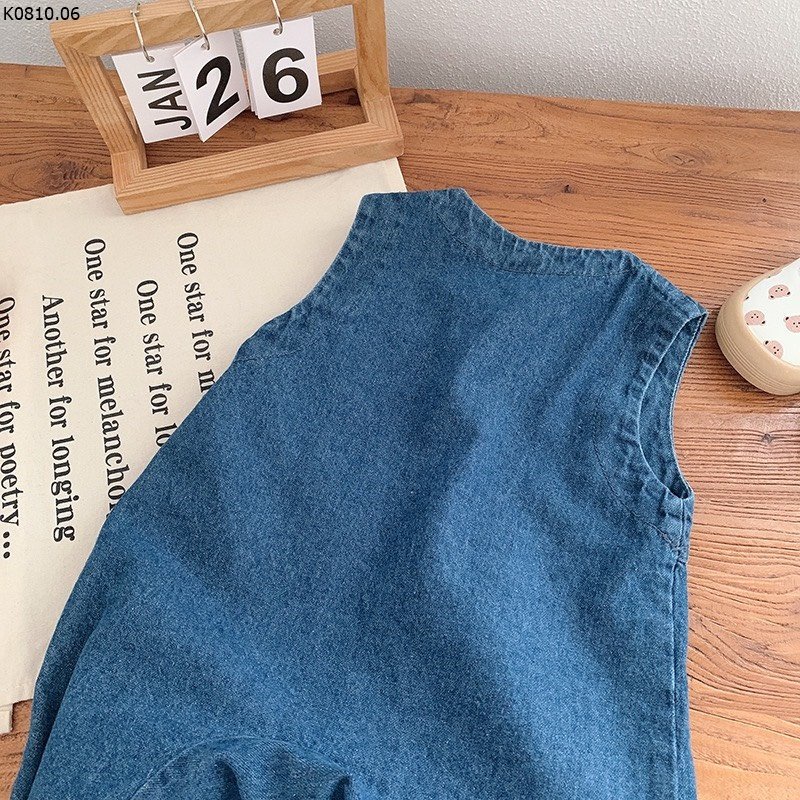 Jum jean thêu hoa phom to