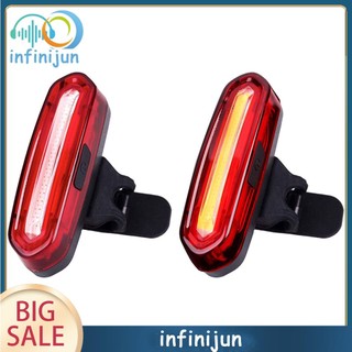 Đèn led cob cảnh báo 120lm gắn đuôi xe đạp leo núi