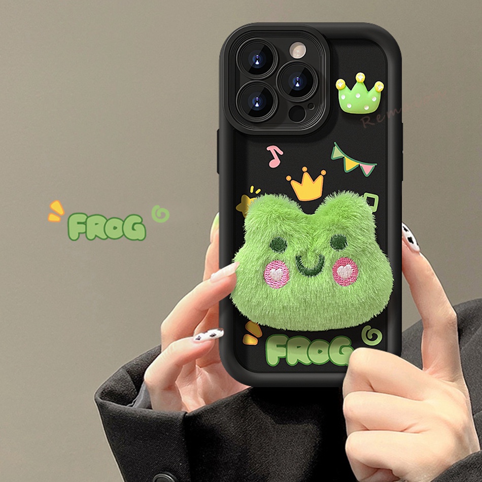 Hoạt Hình Ốp Điện Thoại Silicon Dẻo Kèm Búp Bê Cho iphone 11 12 13 14 15 pro max 11pro x xr xs max 6 6s 7 8 plus se 2020 12pro 14pro