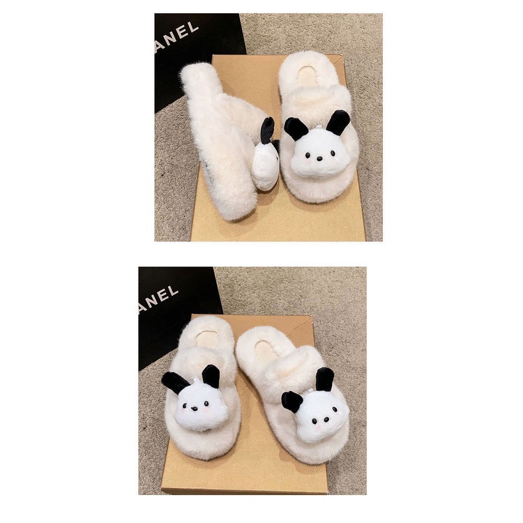 Dép Bông Đi Trong Nhà Đế Dày Họa Tiết Chó pacha Dễ Thương Thời Trang 2023 Cho Nữ