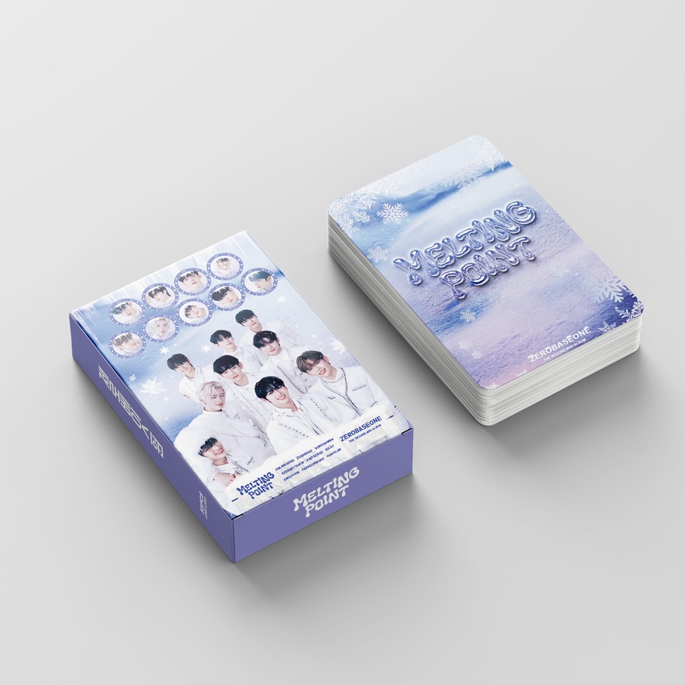 Set 55 Tấm Ảnh lomo card zerobaseone meling point