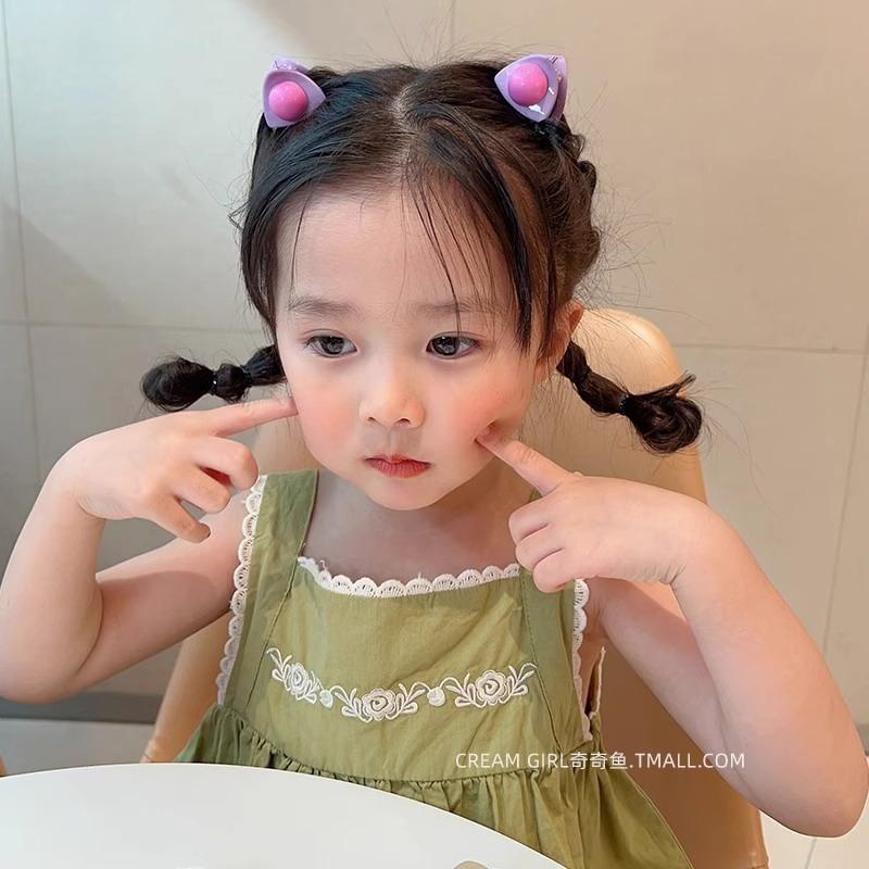 Mới Kẹp Tóc Tai Mèo Dễ Thương Cho Bé Gái