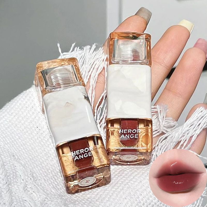 Yrshop Son Bóng Dạng Thạch Màu Cà Phê Sữa Phong Cách Thái Lan herorange