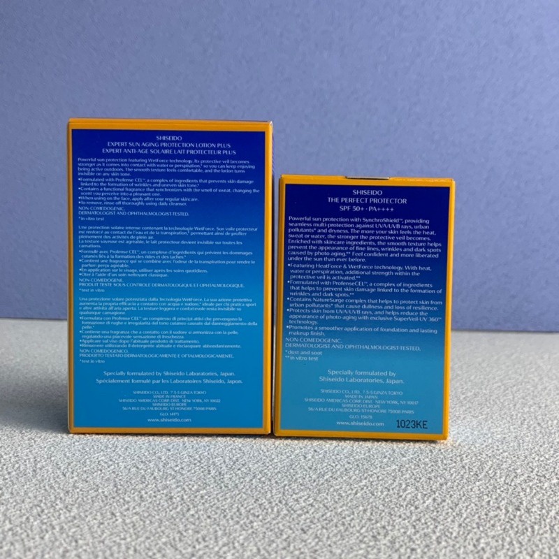 Japans Shiseido New Sunshine Summer Sunscreen Lotion Blue Fatty Sunscreen Moisturizing SPF50 PA++++ 50ml/100ml Kem Chống Nắng  Giúp Dưỡng Ẩm Cao Cấp
