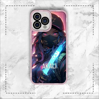 Ốp lưng iphone và samsung xiaomi oppo cạnh vuông Akali from League of legends.png 