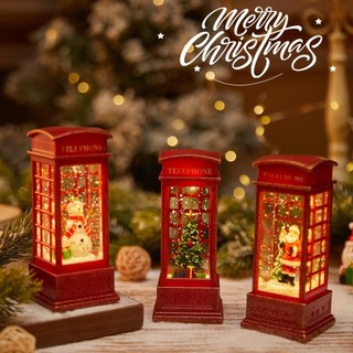 Đồ chơi Đèn ngủ Giáng sinh Trang trí cảnh tuyết
