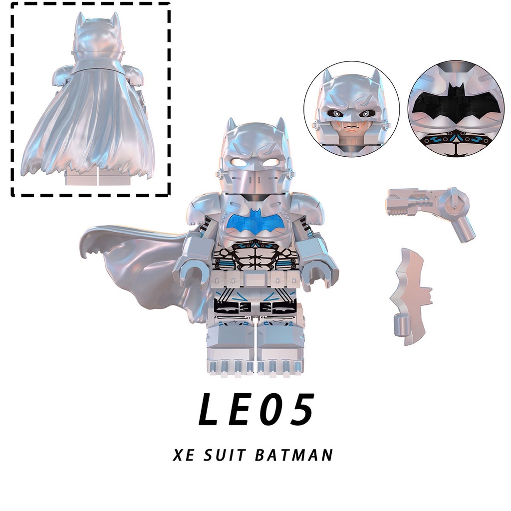 Đồ Chơi Lắp Ráp Mô Hình Nhân Vật Siêu Anh Hùng Người Dơi Cho Bé