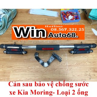 Cản sau chống va đập xe kia morning 2012- 2020 loại 2 ống siêu đẹp