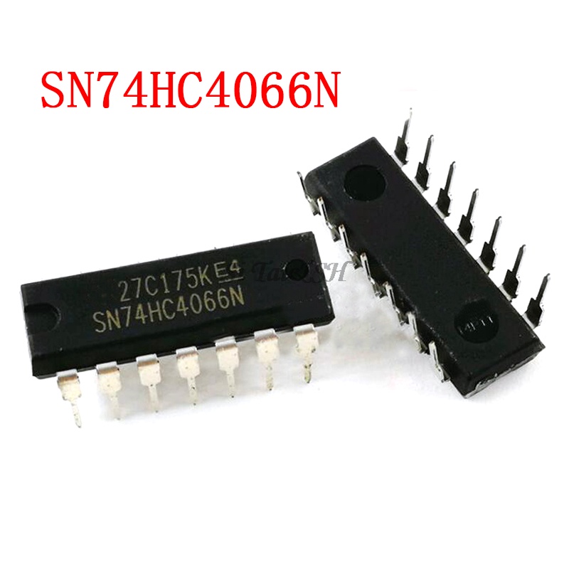 10 Cái / lốc SN74HC4066N DIP14 SN74HC4066 DIP 74HC4066N 74HC4066 IC mới và nguyên bản