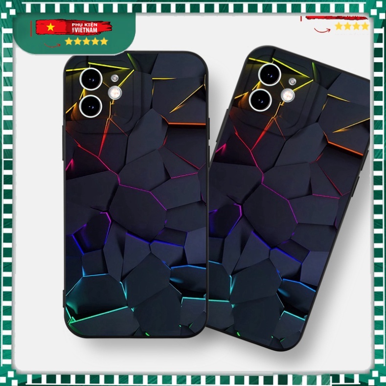 Ốp lưng đen nam ngầu dễ thương đẹp cho iPhone 14 13 12 11 Pro Max SE 2020 X XR XS 8 7 6S 6 Plus kute PKVN1462