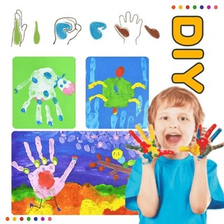 Creativity finger painting drawing toys 30pcs diy drawing coloring books kids handmade drawing early educational toy for child