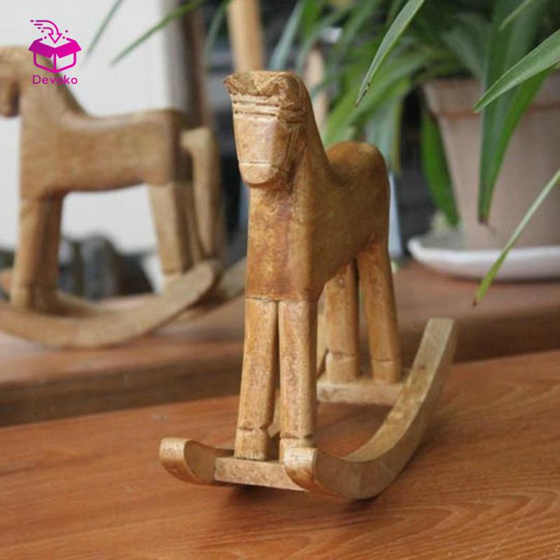Devoko Ngựa Gỗ Bập Bênh 180Mm