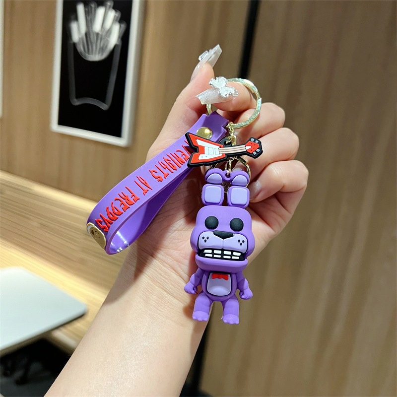 Fnaf Móc Khóa Hình Búp Bê five nights at Freddy 'S Vui Nhộn Sáng Tạo