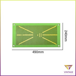 Golf Training Mat Set Divot Practice Swing Detection Batting [A/3]