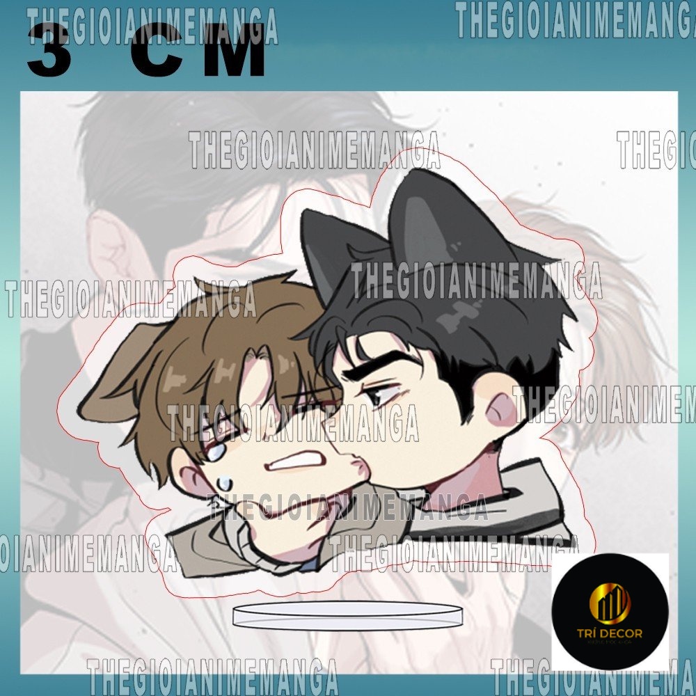 Mô hình Standee in hình NGƯỜI TÌNH CỦA JINX ver Tai thú xinh xắn đáng yêu