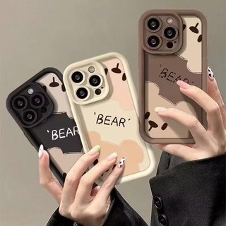 Ốp Điện Thoại tpu Dẻo In Hình Gấu Cho realme c53 c55 c35 c30 c30s c21y c25y c21 c11 c2011 c12 c15 c25 c20 11 4g Chống Sốc