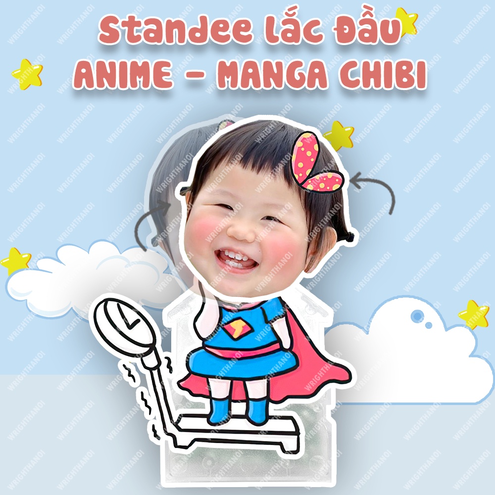 Standee Lắc Đầu Hoạt Hình Meme Anime Phim Ảnh Anime Chibi Trung Quốc Hàn Quốc Cute In Theo Yêu Cầu