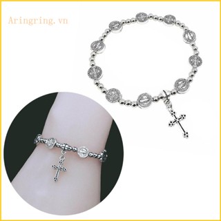 Arin Vòng Tay Chuỗi Hạt Có Thể Co Giãn Hình Thánh Giá Cho Nam Và Nữ