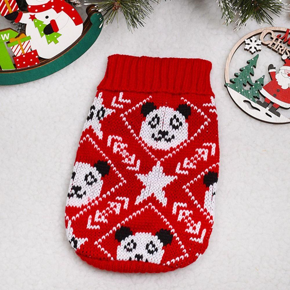 Hecceh Áo Khoác Len Dệt Kim Nhỏ Hình teddy Giáng Sinh Nhiều Màu Sắc Ấm Áp Mùa Thu Đông Cho Cún Cưng chihuahua