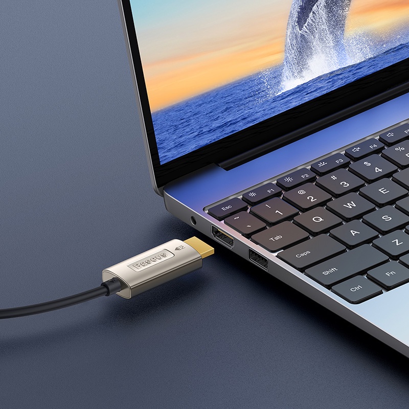 Cáp HDMI Siêu Nét 4K Baseus High Definition Series Optic Fiber HDMI to HDMI 4K Adapter Cable