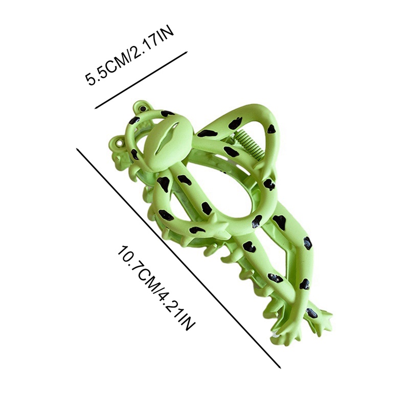 Hoạt Hình Kẹp Tóc Hình Chú Ếch / Cá Mập mini Ngộ Nghĩnh