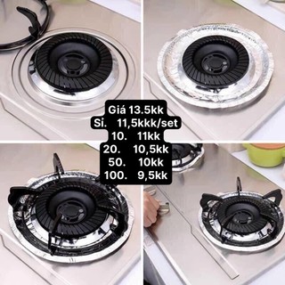 Set 10 miếng giấy bạc lót bếp