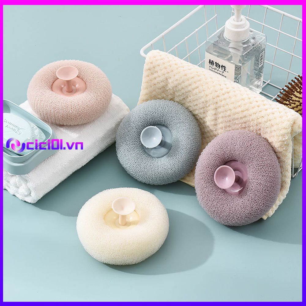 Bóng Tắm Mát-xa Hướng Dương Mềm Mại đa Năng Cho Cả Gia đình Đồ Tạo Tác Tắm Không Bị Lỏng Chà Bóng Tắm | Cici01