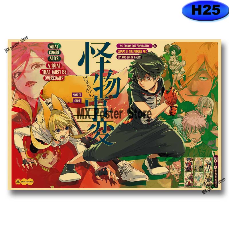 Poster Giấy kraft Treo Tường Trang Trí Phòng Khách Quán Cà Phê 42x30cm