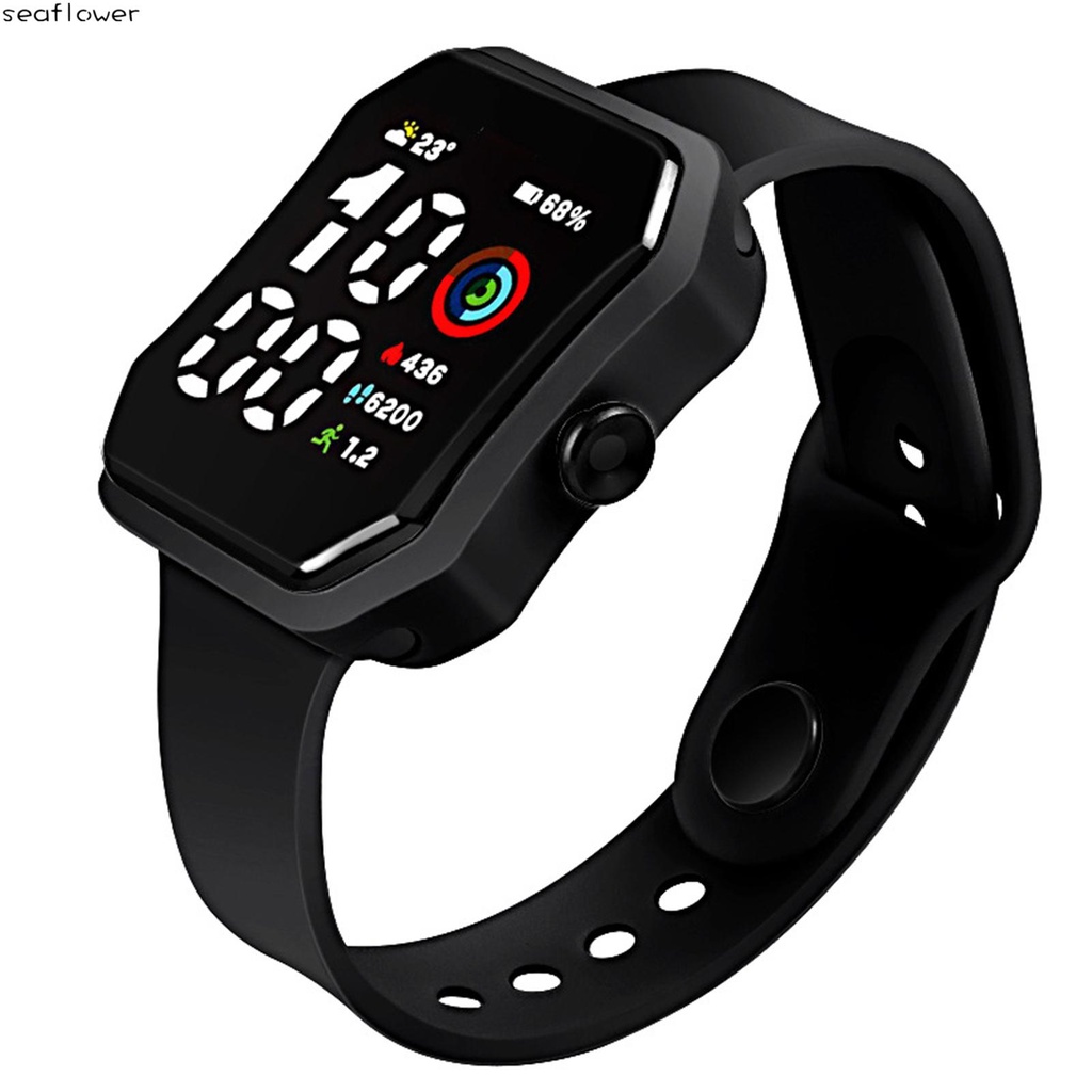 Đồng Hồ Điện Tử Đèn led Chống Thấm Nước Cho Nam Nữ