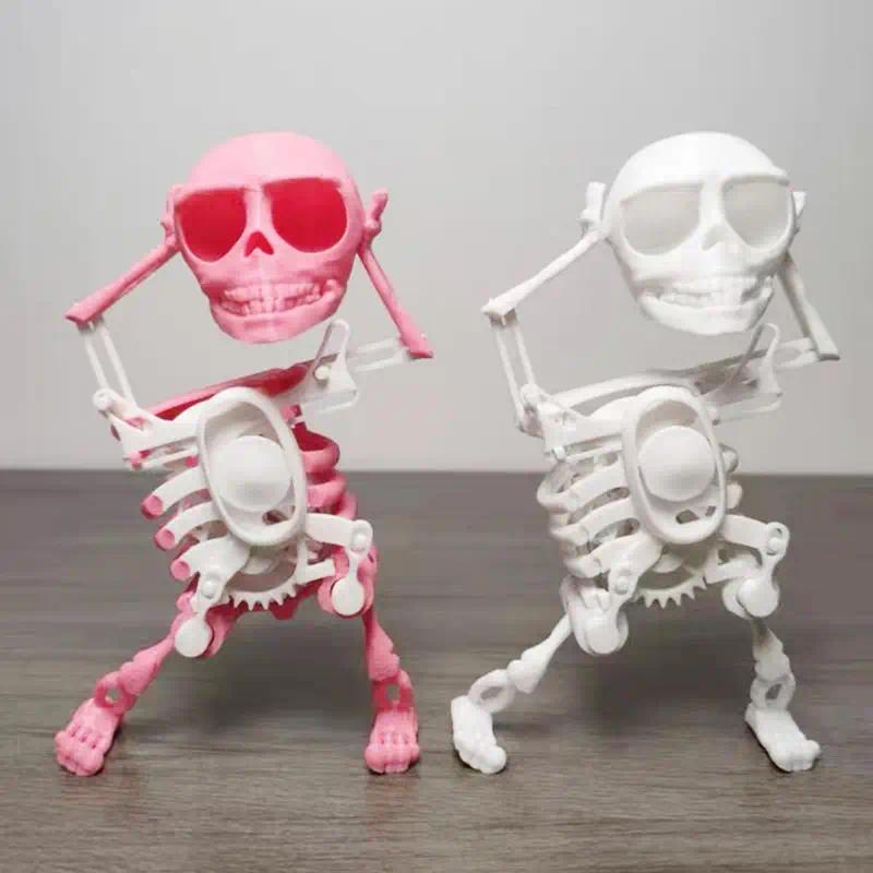 Đồ Chơi Hình Bộ Xương Nhảy Múa 3d Lắc Đầu Và Lắc Cát
