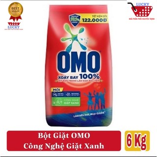 Bột giặt OMO 5.7kg Hệ Bọt Thông Minh Thế Hệ Mới