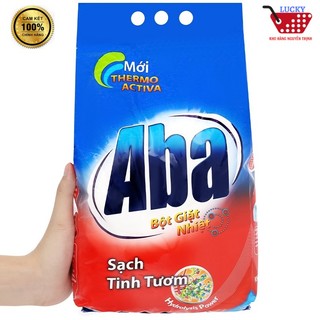 Bột Giặt Nhiệt Aba 4,3kg- 5,7Kg Trắng Sạch Tinh Tươm