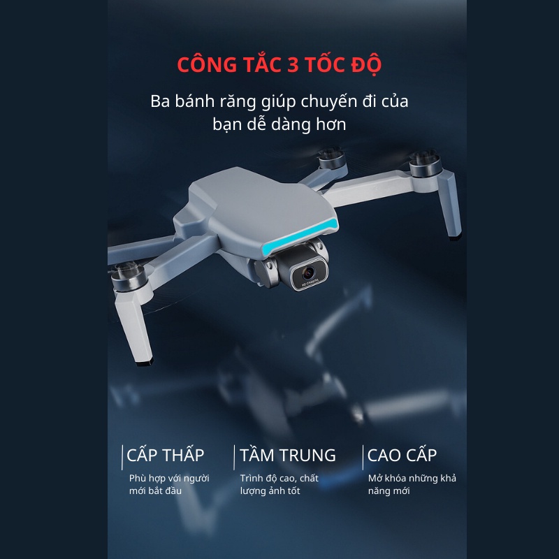 Flycam F1, máy bay điều khiển từ xa có gắn định vị GPS, hình ảnh 4k HD JOLA | BigBuy360 - bigbuy360.vn