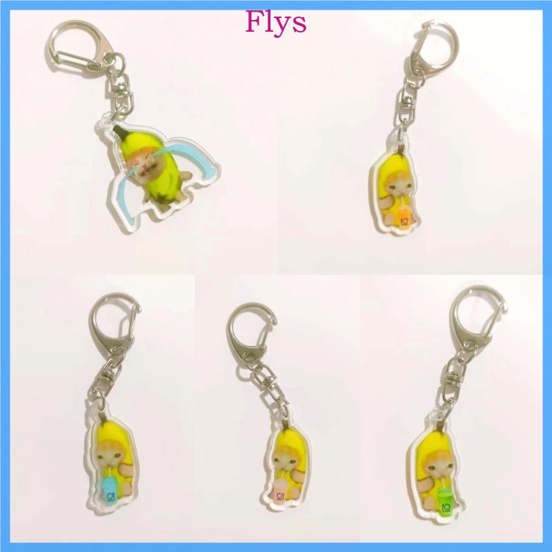 Fly Móc Khóa acrylic Trang Trí Ba Lô / Túi Xách / Balo Dành Cho Học Sinh Nam Nữ