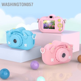 Washington057 Trẻ Em Camera 32MP Kỹ Thuật Số 2in Màn Hình IPS Đa Năng Phía Trước Sau Ống Kính Selfie 1080P Cho Bé Giáng Sinh