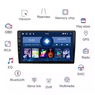 ETTRO Car Android Player[4GB RAM+32GB ROM] 7"9"10 inch Quad Core Car Multimedia Free Reverse Camera