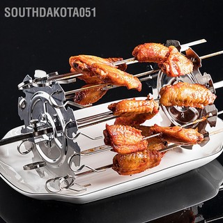 Southdakota051 lò nướng bbq cây nấm xoay xiên que kim lồng kebab thịt inox dụng cụ cho điện