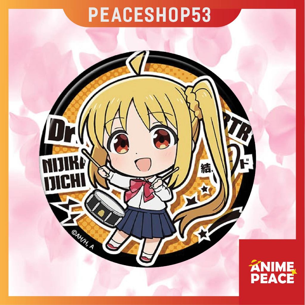 Huy hiệu Bocchi The Rock Phụ Kiện Anime Manga Game Bocchi The Rock Ver Chibi 2 HH68