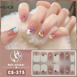 Set 39 Loại Miếng Dán gel uv / led Phủ Toàn Diện Màu Sắc macaron Dùng Để Trang Trí Móng Nghệ Thuật Kèm 14 Đầu Thay Thế
