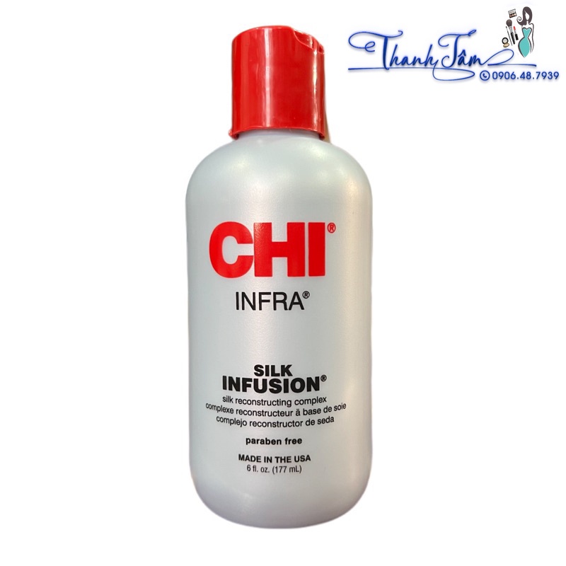 Tinh dầu dưỡng tóc mềm mượt CHI Silk Infusion 177ml ( New 2023 )